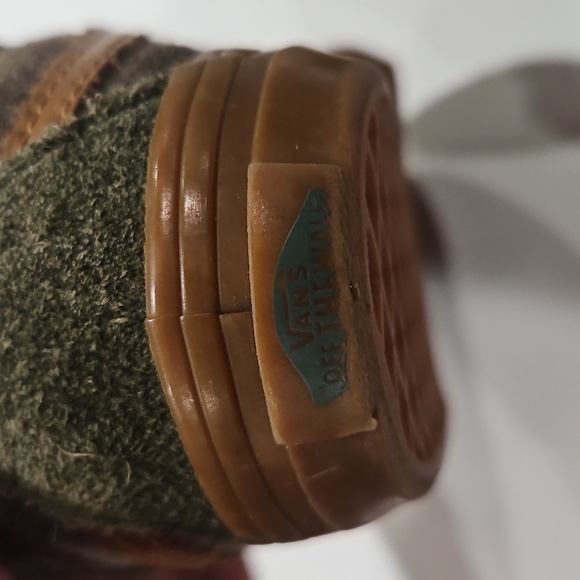 Vans Toddler Sk8-Hi Zipper Olive Green Suede High Top Sneakers Shoes Size 5.0 - Picture 5 of 7